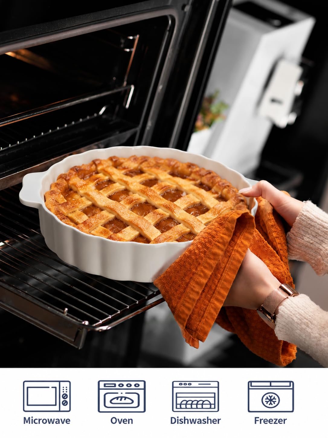 Samsle plat garni avec quiche pour montrer polyvalence et capacité généreuse