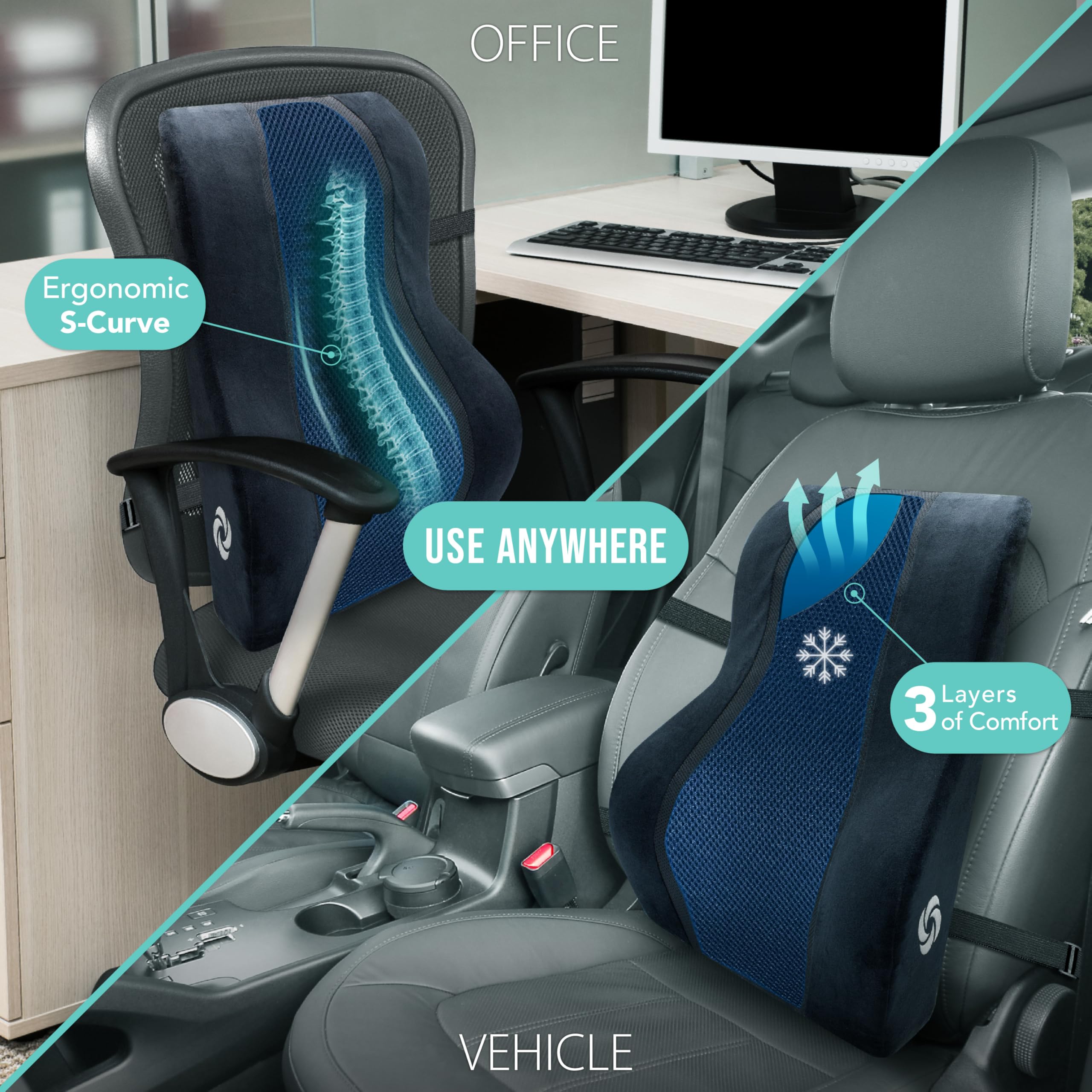 Samsonite gros plan sur la maille ventilée favorisant l'aération