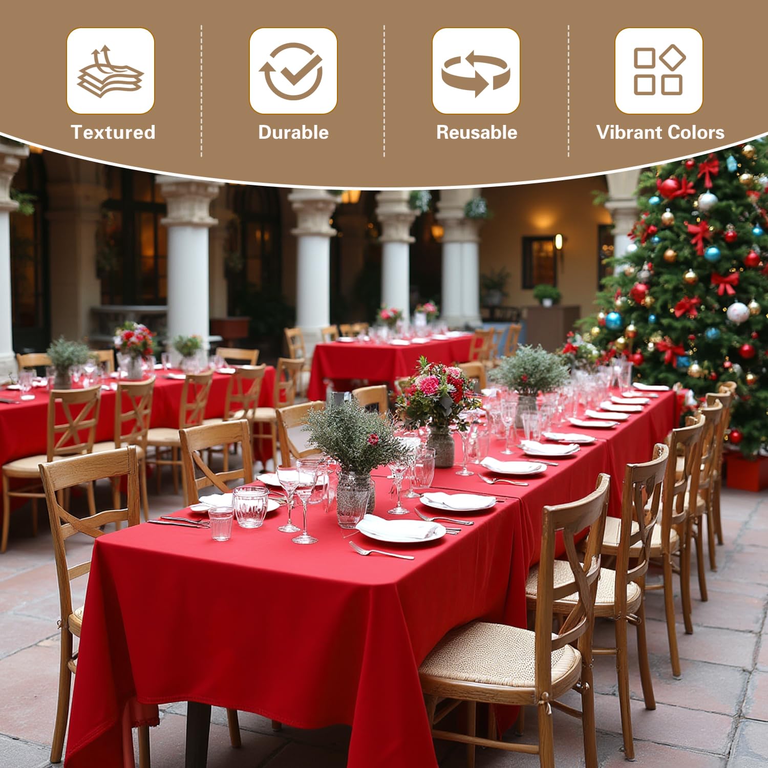 sancua nappe utilisée en restaurant montrant aspect professionnel et durabilité