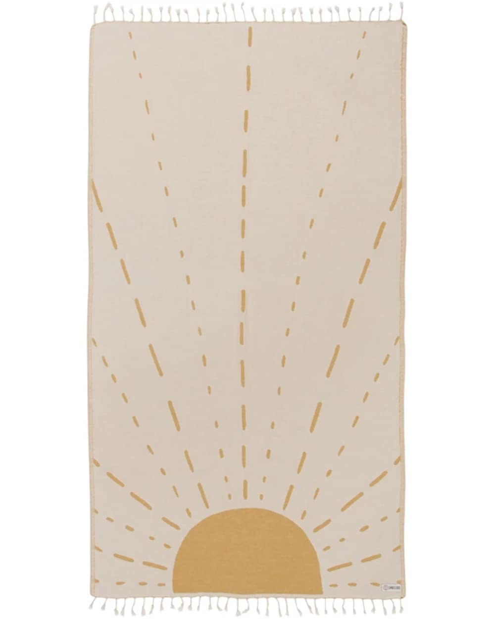 Sand Cloud emballage avant Sunrise montrant design et taille compacte