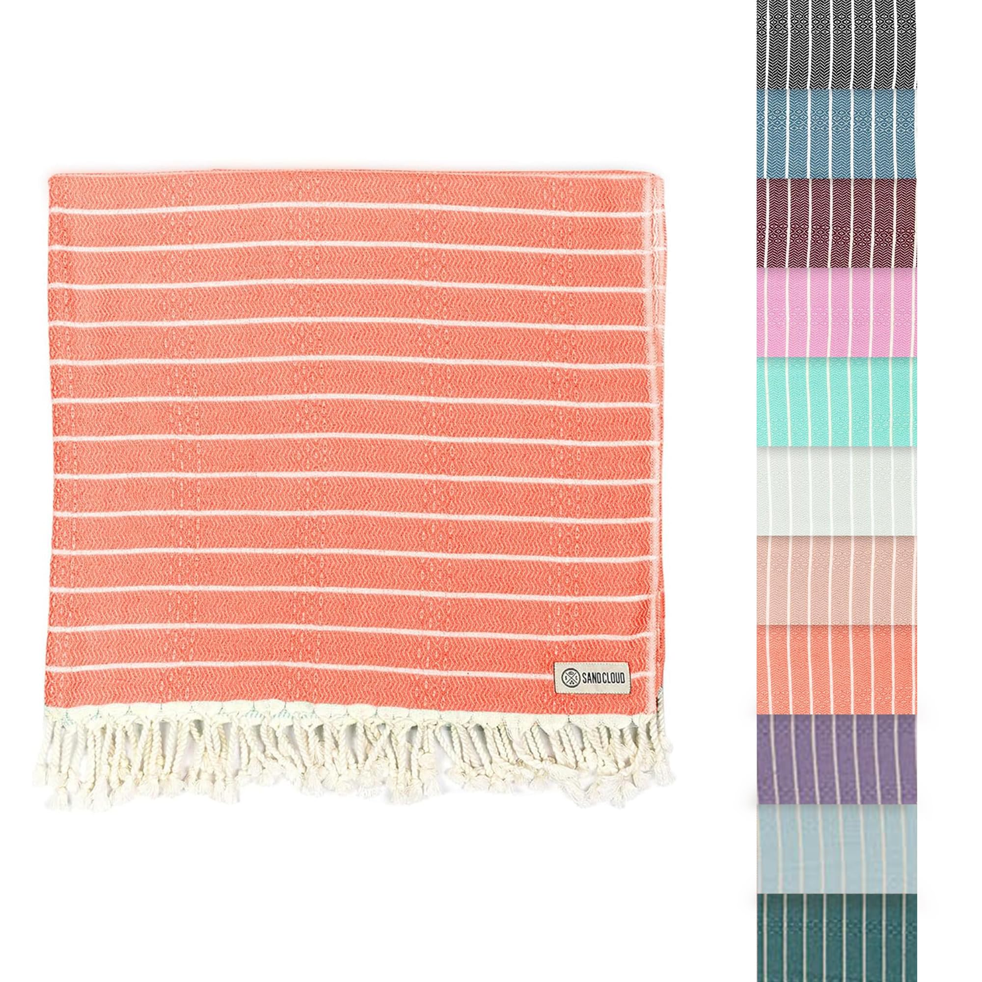 Sand Cloud face avant Gocek Coral montrant motif et grande surface utile