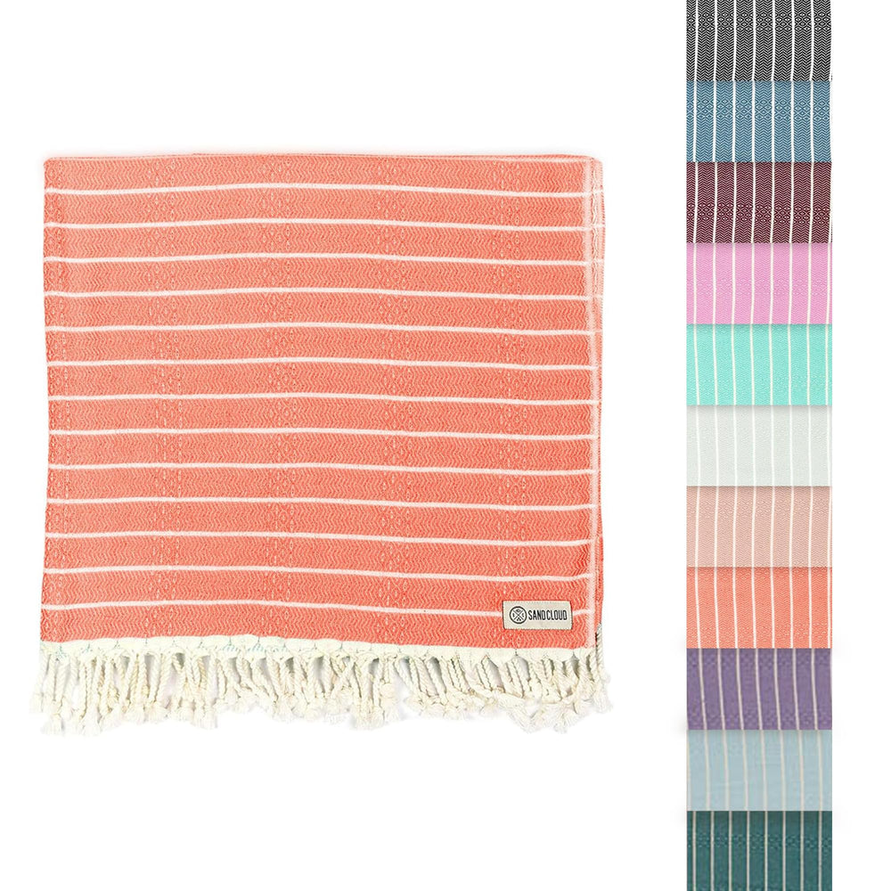 Sand Cloud face avant Gocek Coral montrant motif et grande surface utile