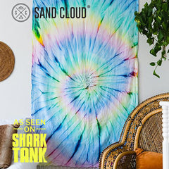 Sand Cloud serviette étendue sur sable, séchage rapide et anti-sable