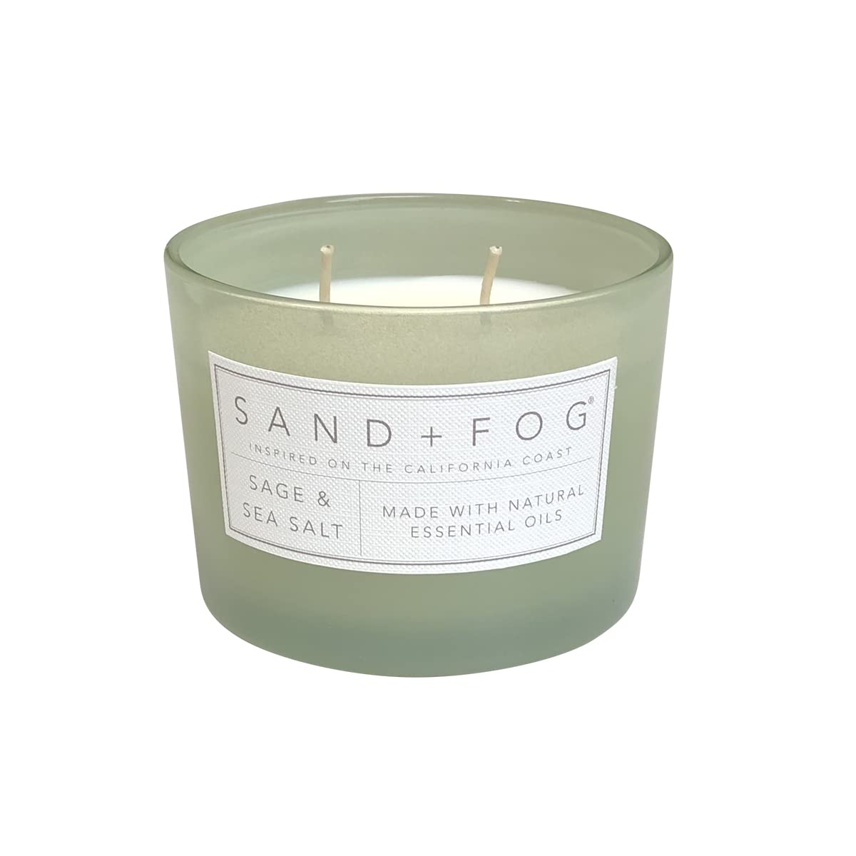Sand + Fog gros plan mèche coton sans plomb combustion propre