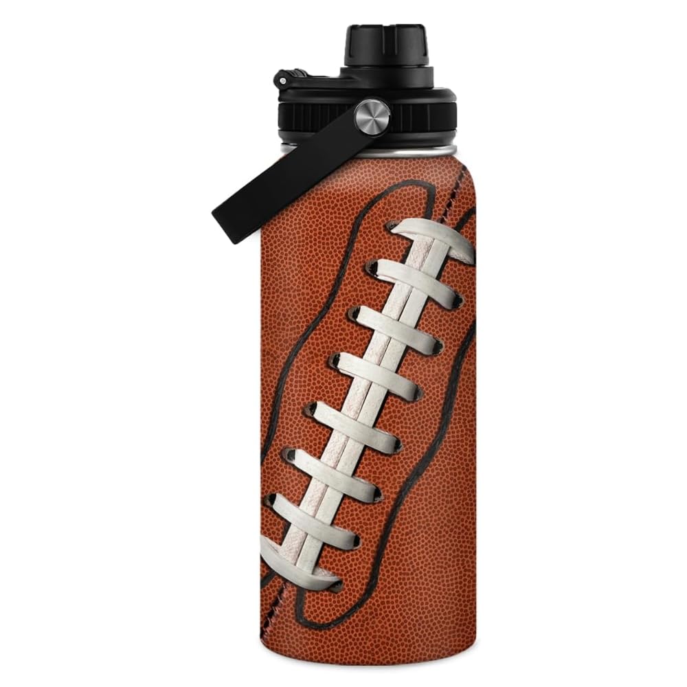 SANDJEST gourde face avant avec design football pour style et hydratation
