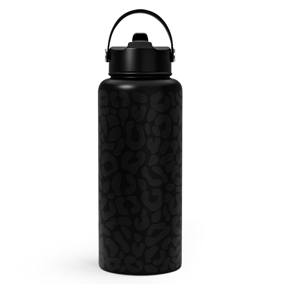 SANDJEST gourde léopard face avant montrant design tendance et capacité