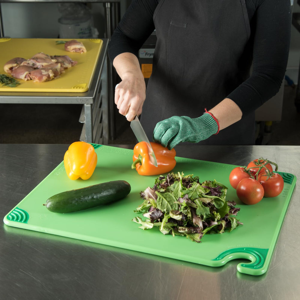 San Jamar planche utilisée en cuisine professionnelle pour préparation rapide