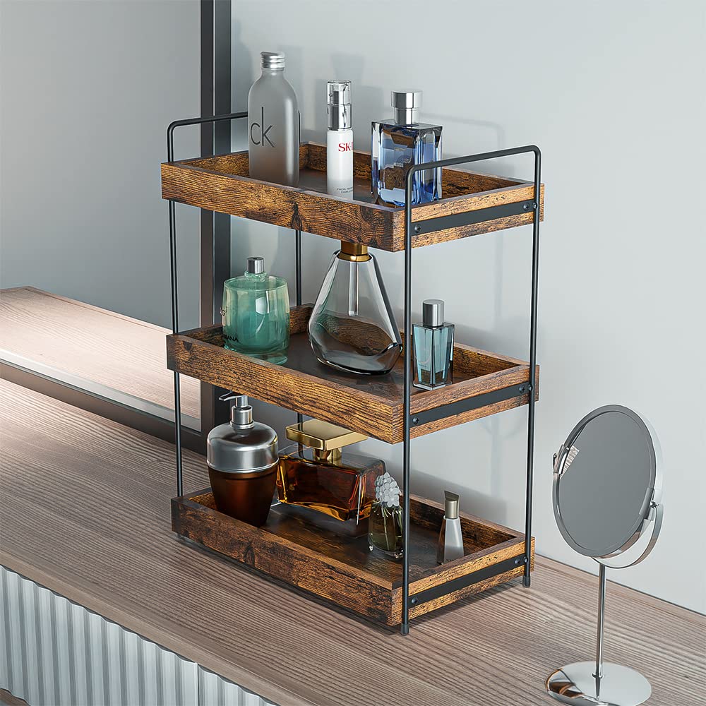 SANRETAHO organisateur avec bocaux d'épices démontrant rangement pratique en cuisine