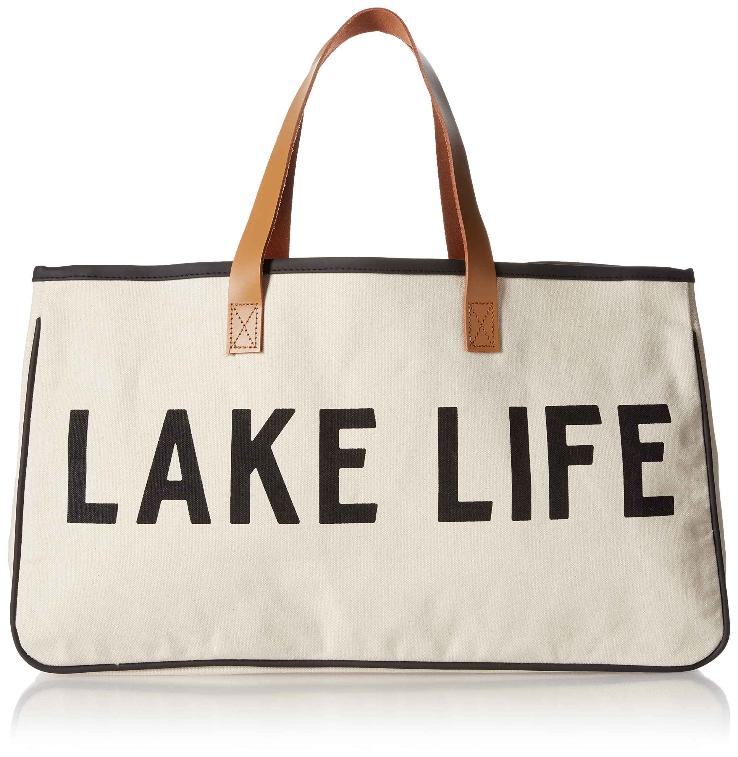 Santa Barbara Design Studio vue avant du tote Lake Life, grand volume pratique