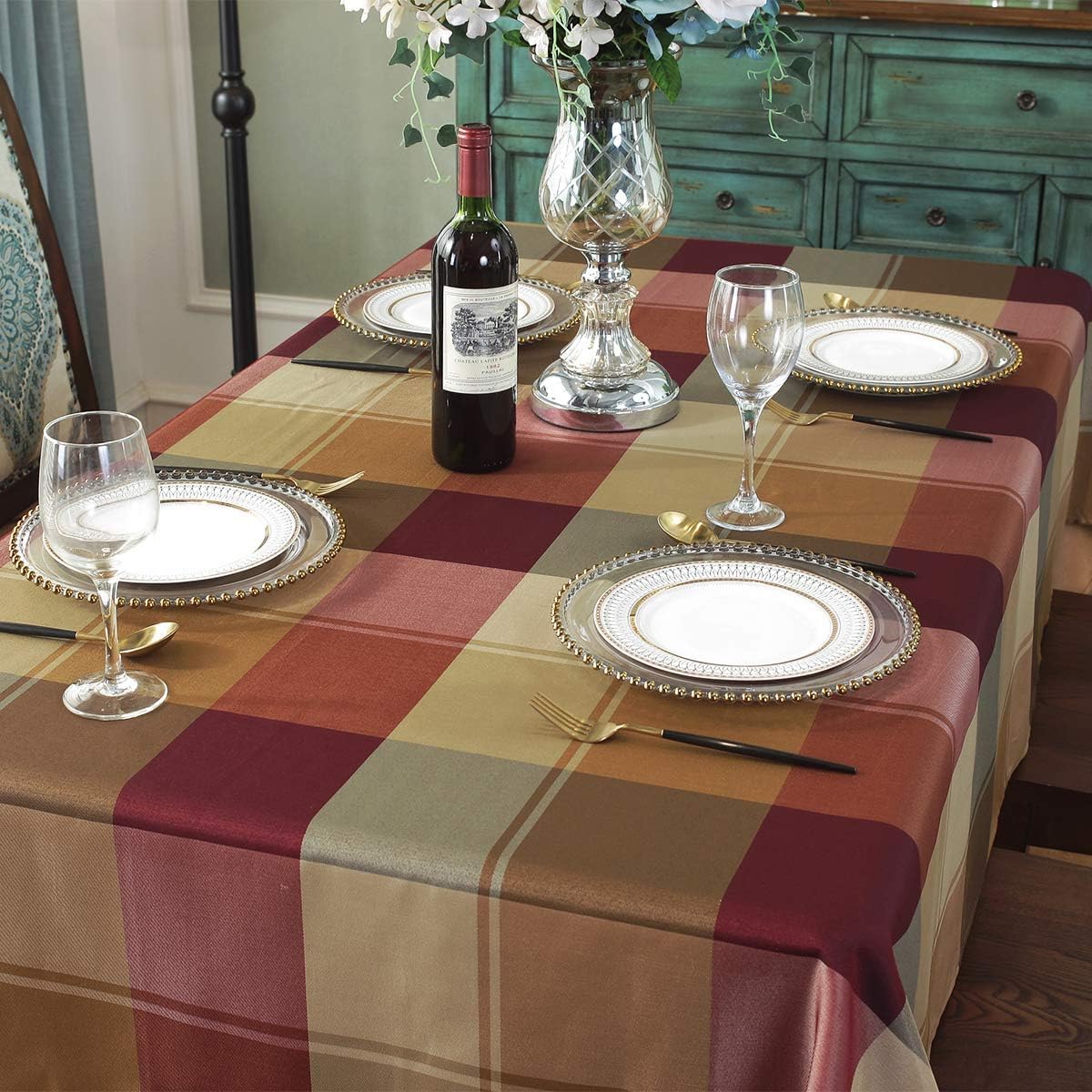 SASTYBALE nappe utilisée pour un grand repas familial, facilite l'accueil