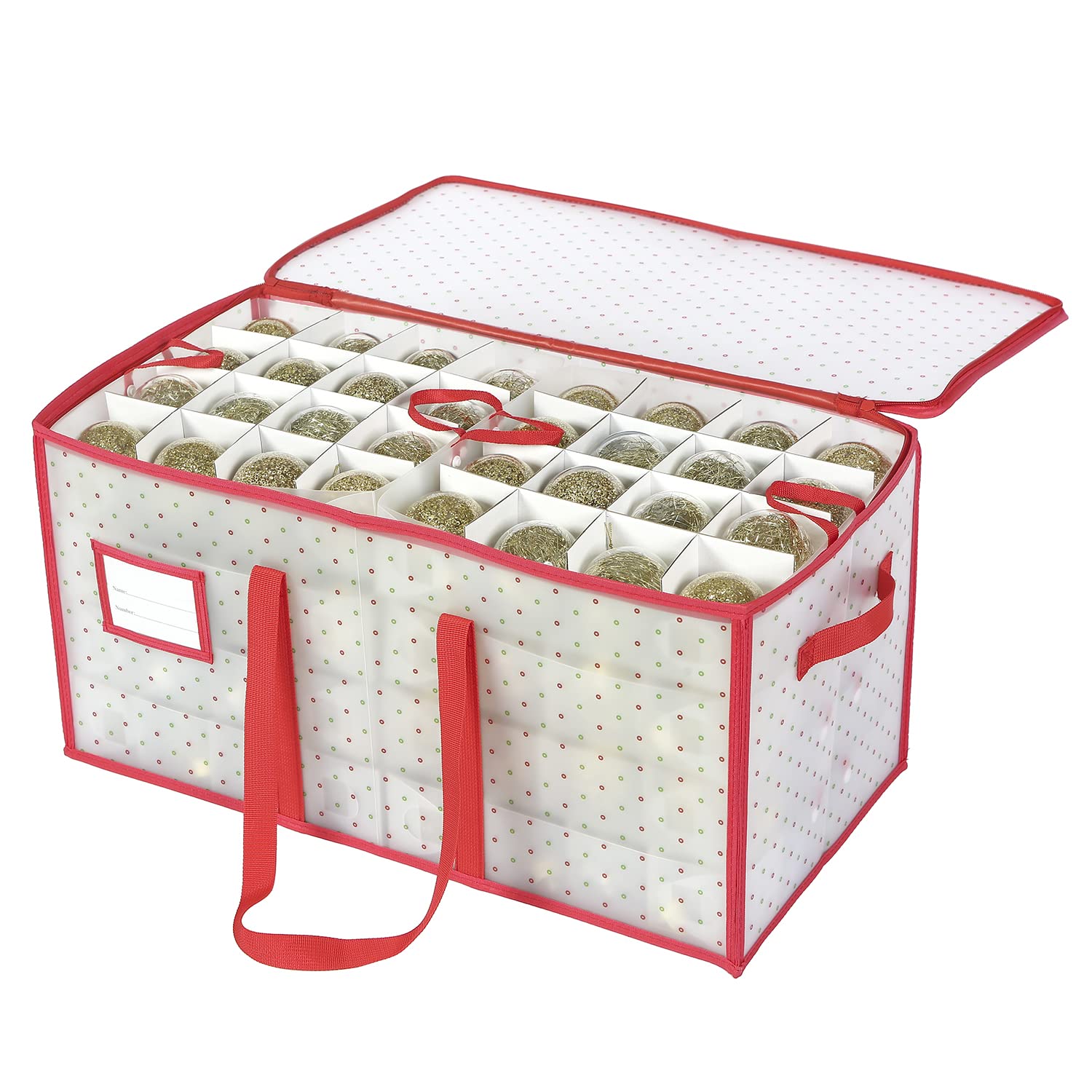 Sattiyrch boîte face ouverte montrant 128 emplacements, protection maximale