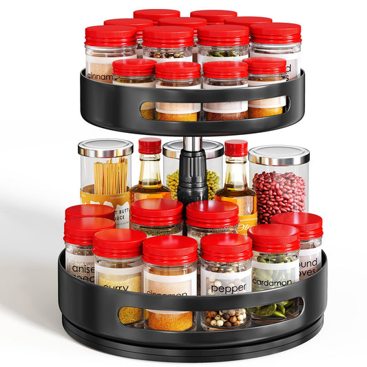 SAYZH vue avant du Lazy Susan montrant l'organisation compacte