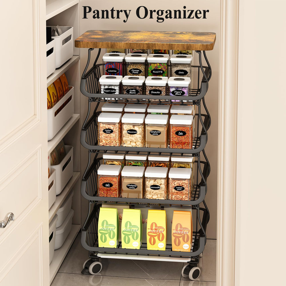 SAYZH chariot utilisé en cuisine pour organiser provisions et ustensiles