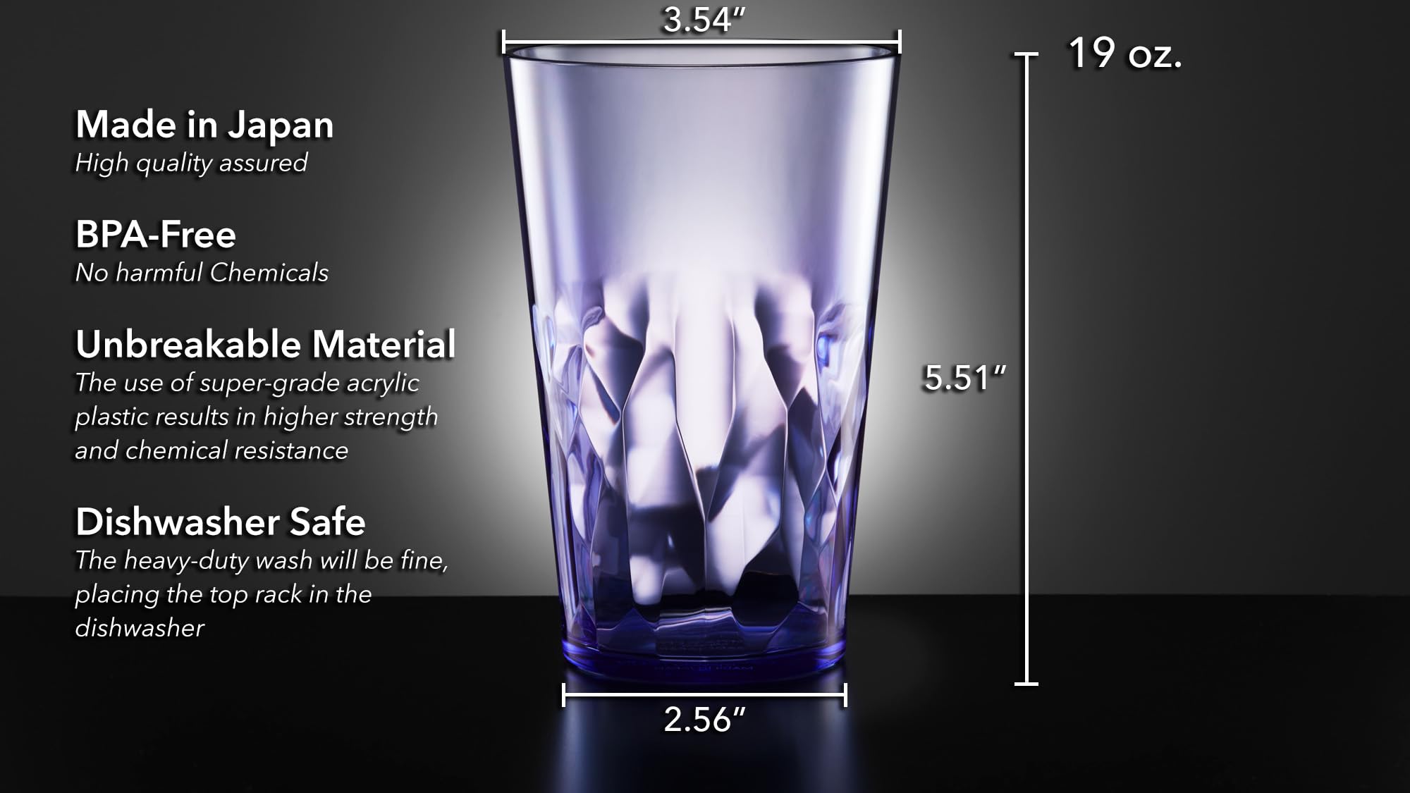 SCANDINOVIA verres empilés pour optimiser rangement et gain de place