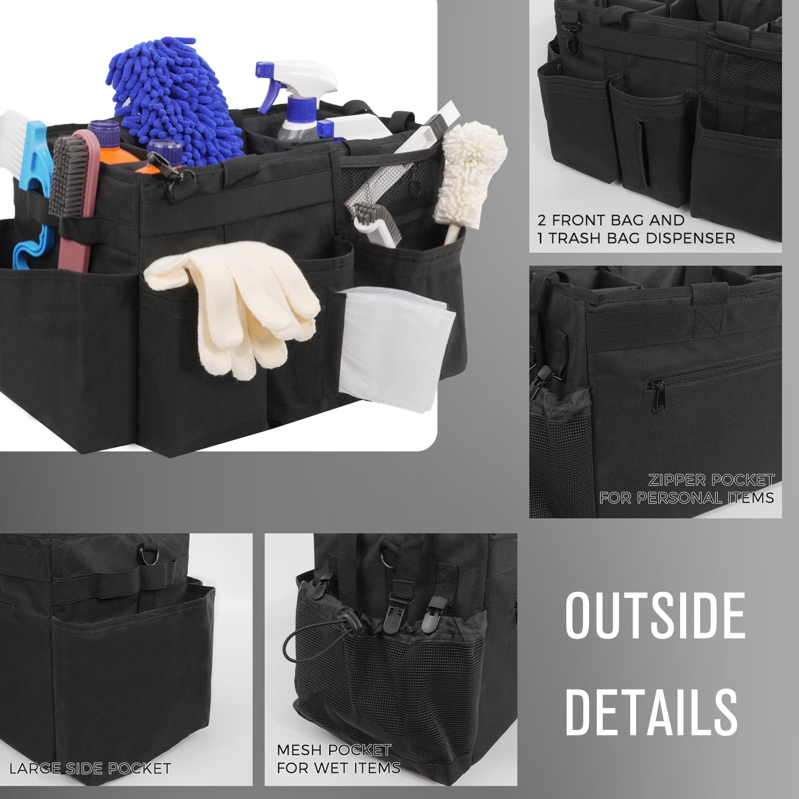 SCAVATA intérieur avec diviseurs modulables pour organisation sur mesure