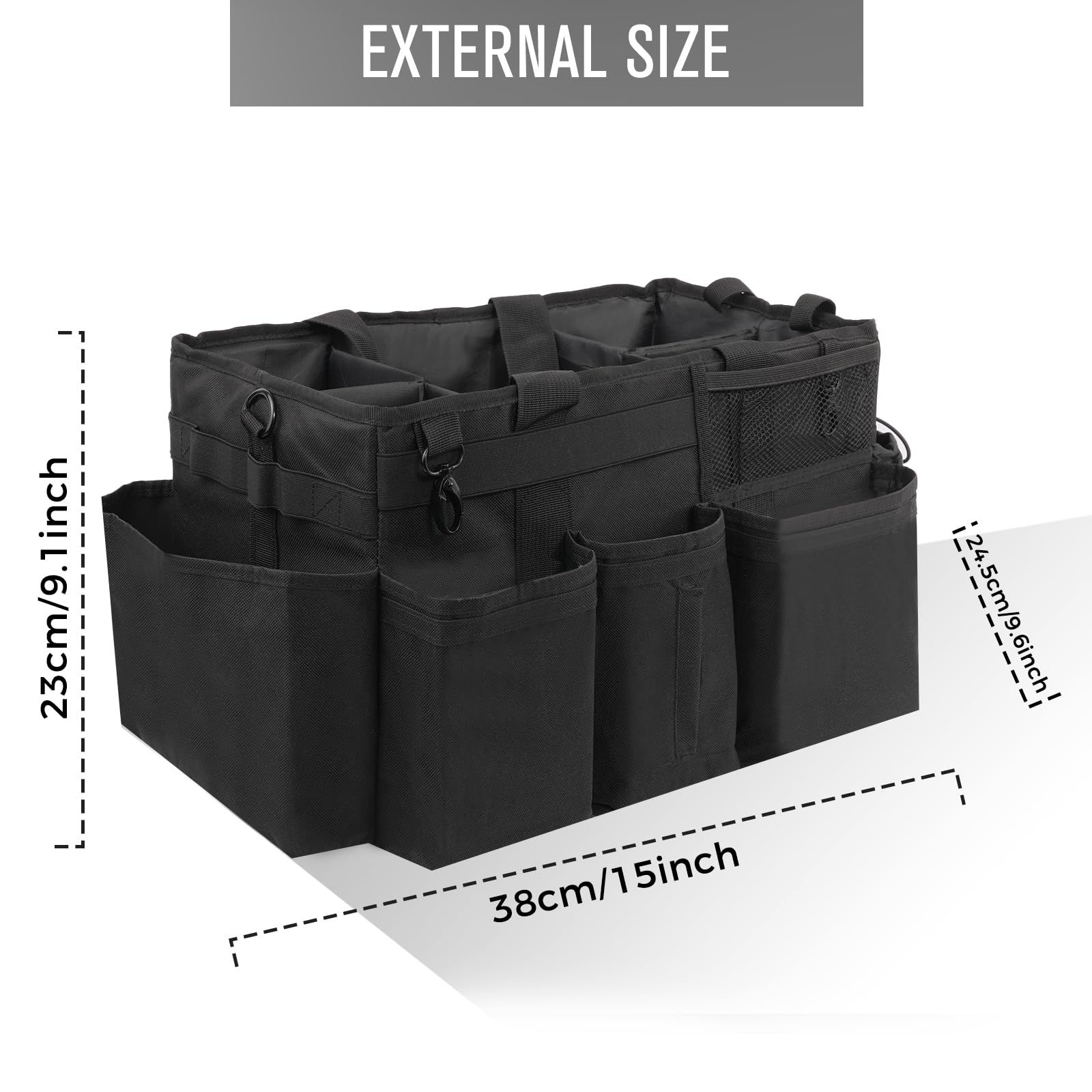 SCAVATA poche extérieure avec distributeur de sacs pour accès rapide