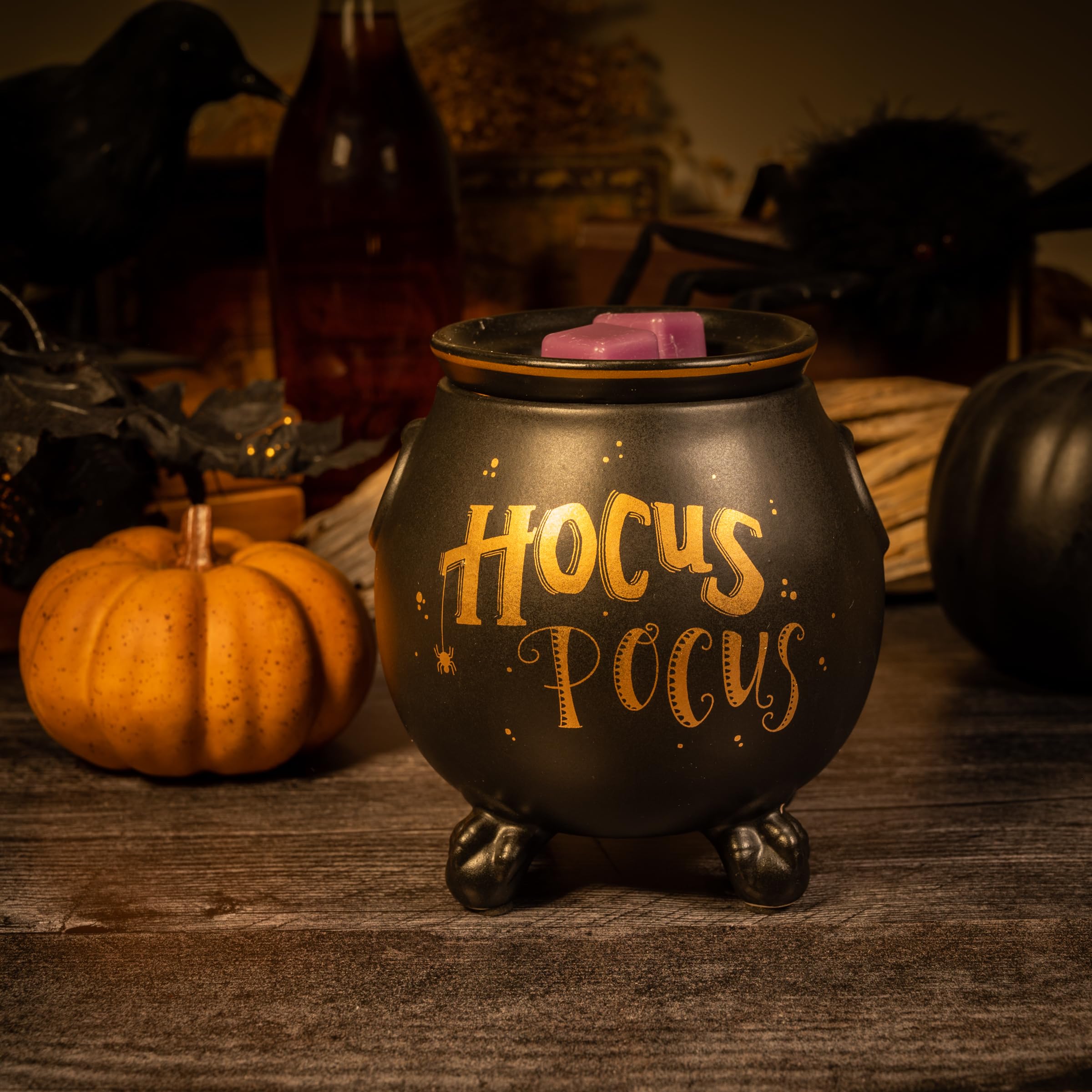 Scentsationals Hocus Pocus en usage avec fondant libérant parfum rapidement