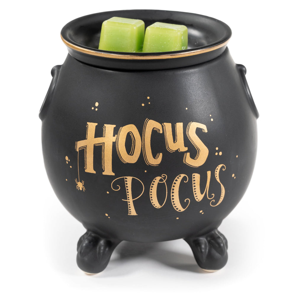 Scentsationals Hocus Pocus face avant montrant design chaudron et sécurité