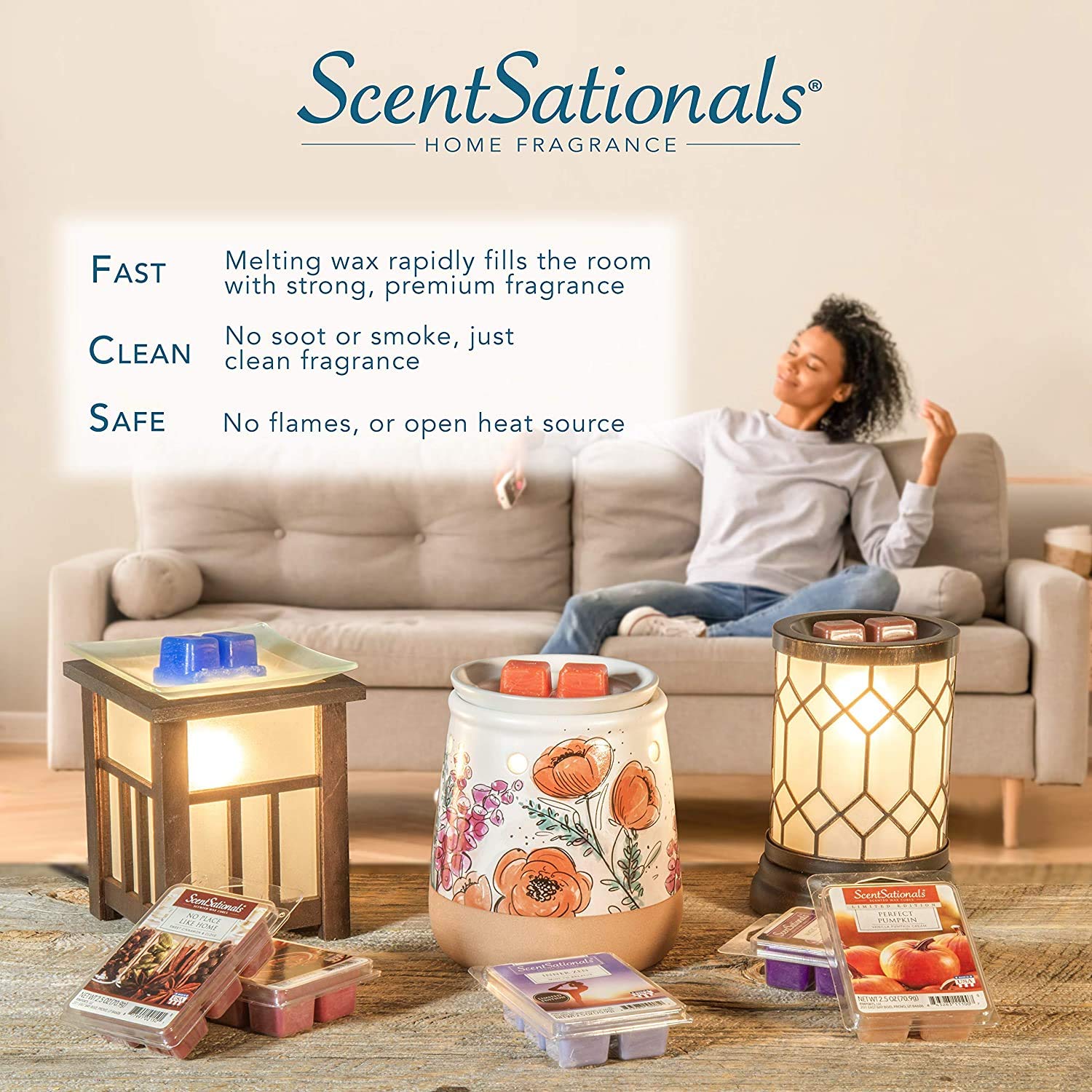 Scentsationals Jimbo Snowman en décor de Noël créant une ambiance parfumée
