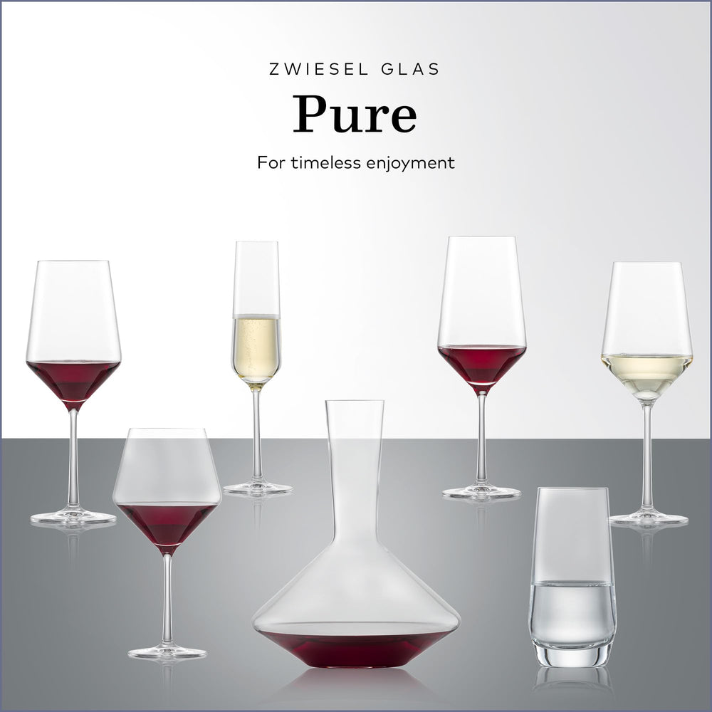 Schott Zwiesel ensemble de six verres alignés pour présentation cohérente