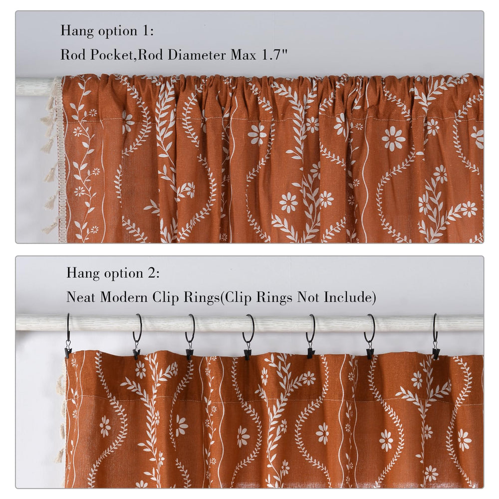 Schweek détail franges et motif floral ajoutant charme bohème