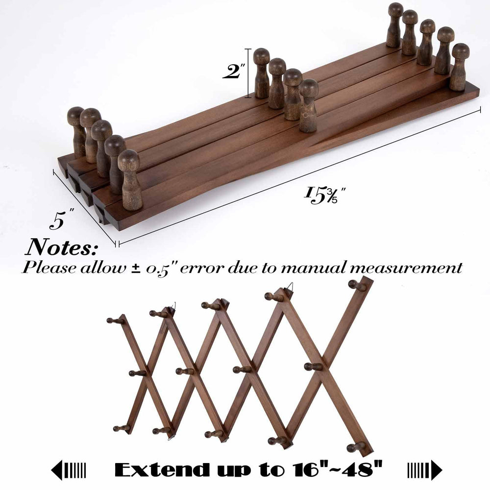 SCUNDA rack déployé jusqu'à 58 pouces maximise capacité de rangement