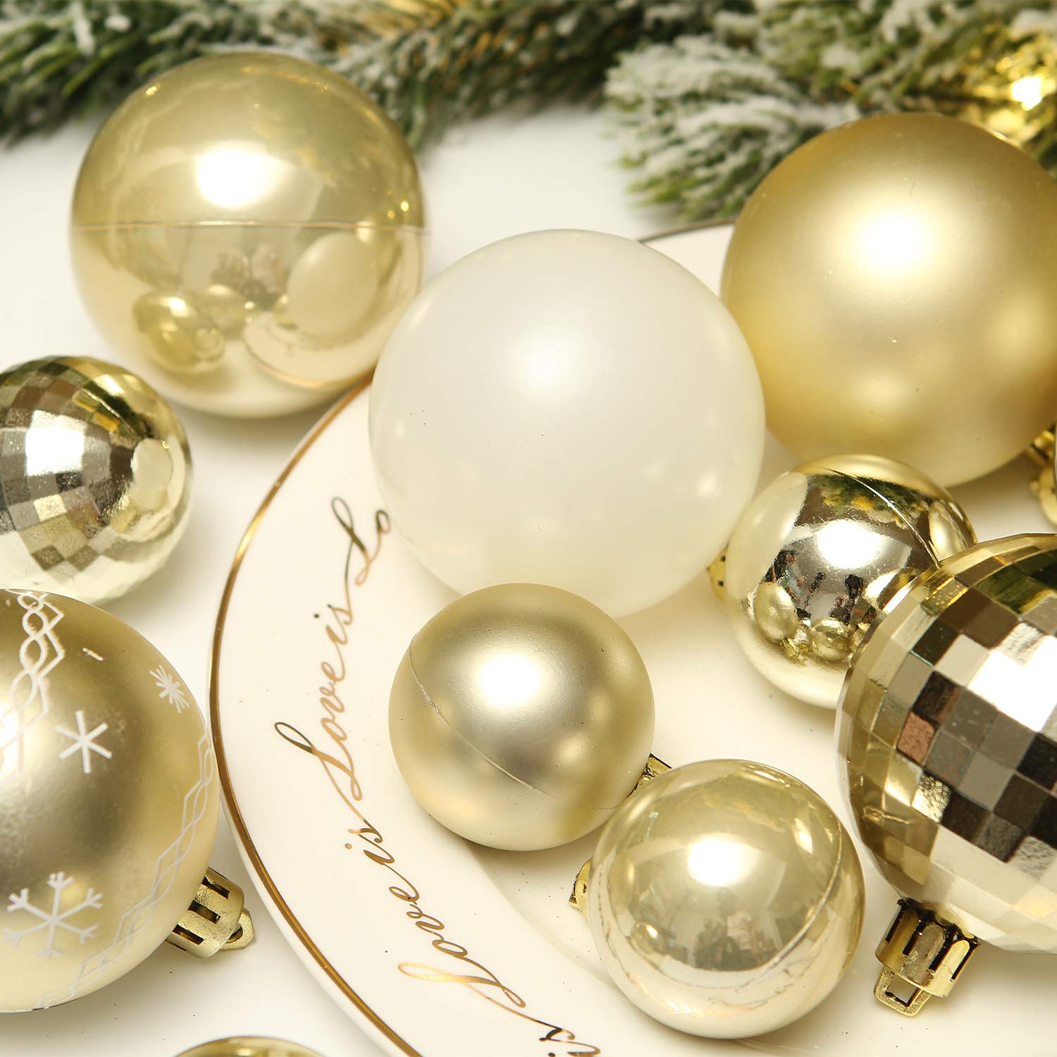 Sea Team comparaison taille boules pour organiser visuellement le sapin