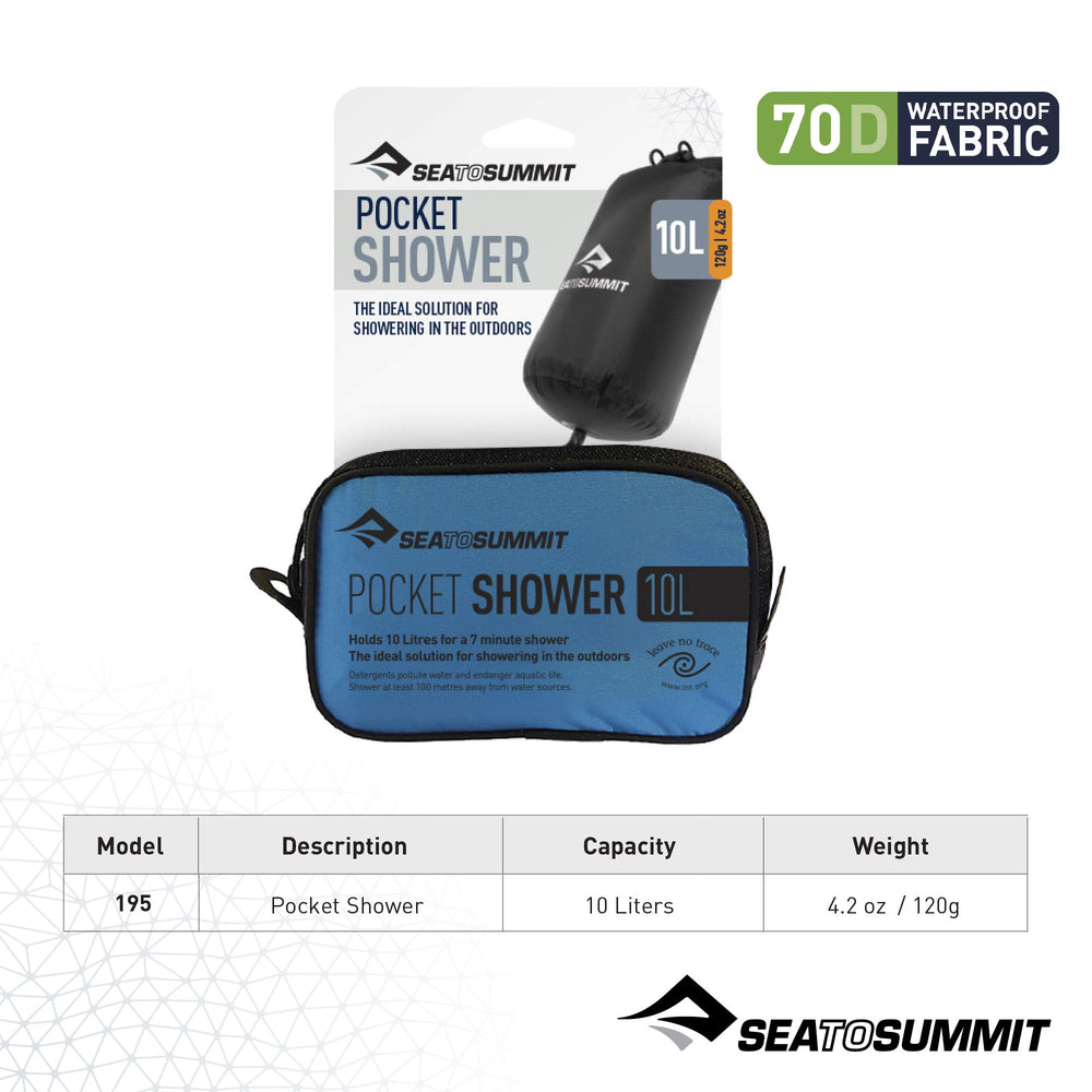 Sea to Summit comparaison taille avec une bouteille pour évaluer l'échelle