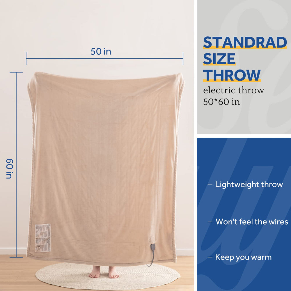 Sealy ambiance chambre avec couverture chauffante créant atmosphère cosy et apaisante