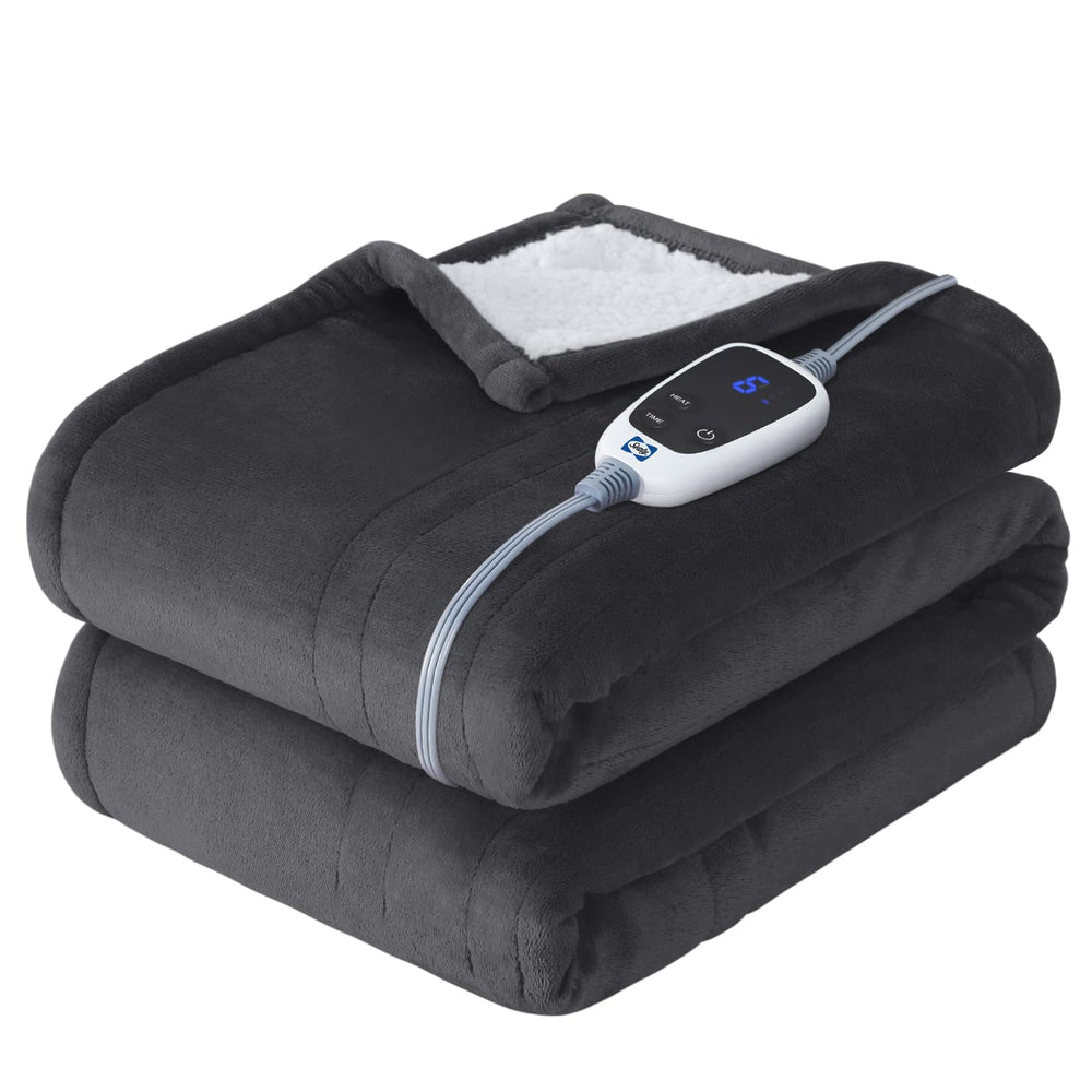 Sealy couverture avant pliée montrant douceur et chaleur