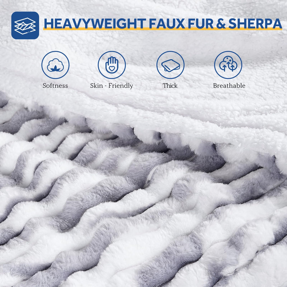 Sealy gros plan sherpa moelleux pour isolation et sensation cocooning
