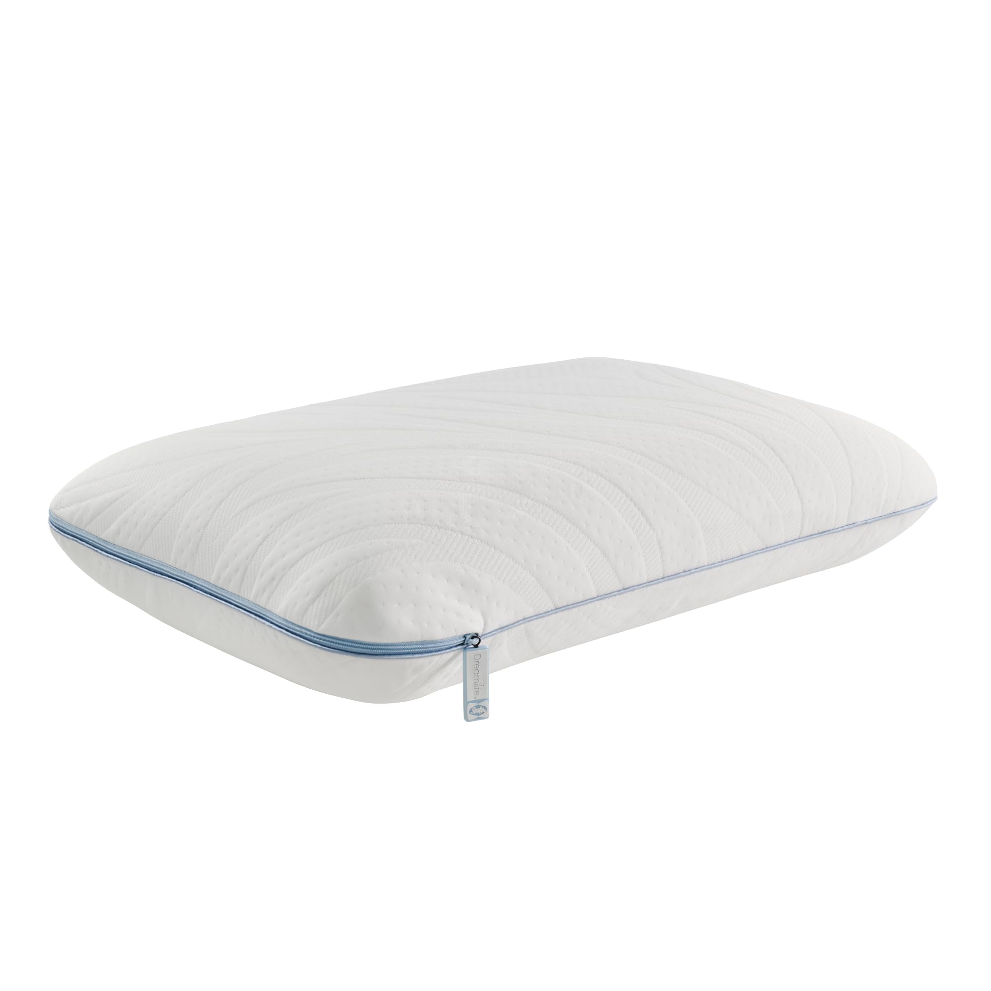 Sealy Dreamlife gros plan mousse gel montrant texture adaptable et confort