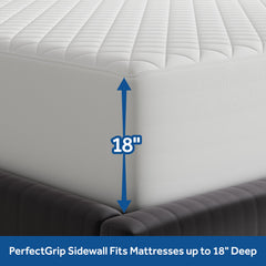 Sealy coupe montrant garnissage EternaLoft pour support durable