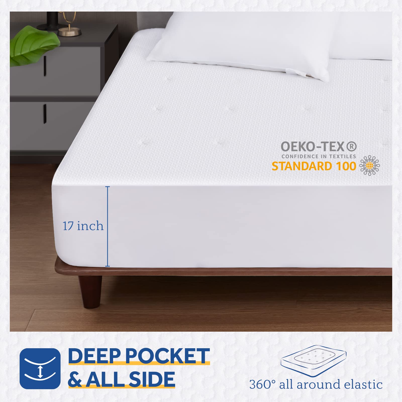 Sealy gros plan du matelassage doux pour meilleure douceur au toucher