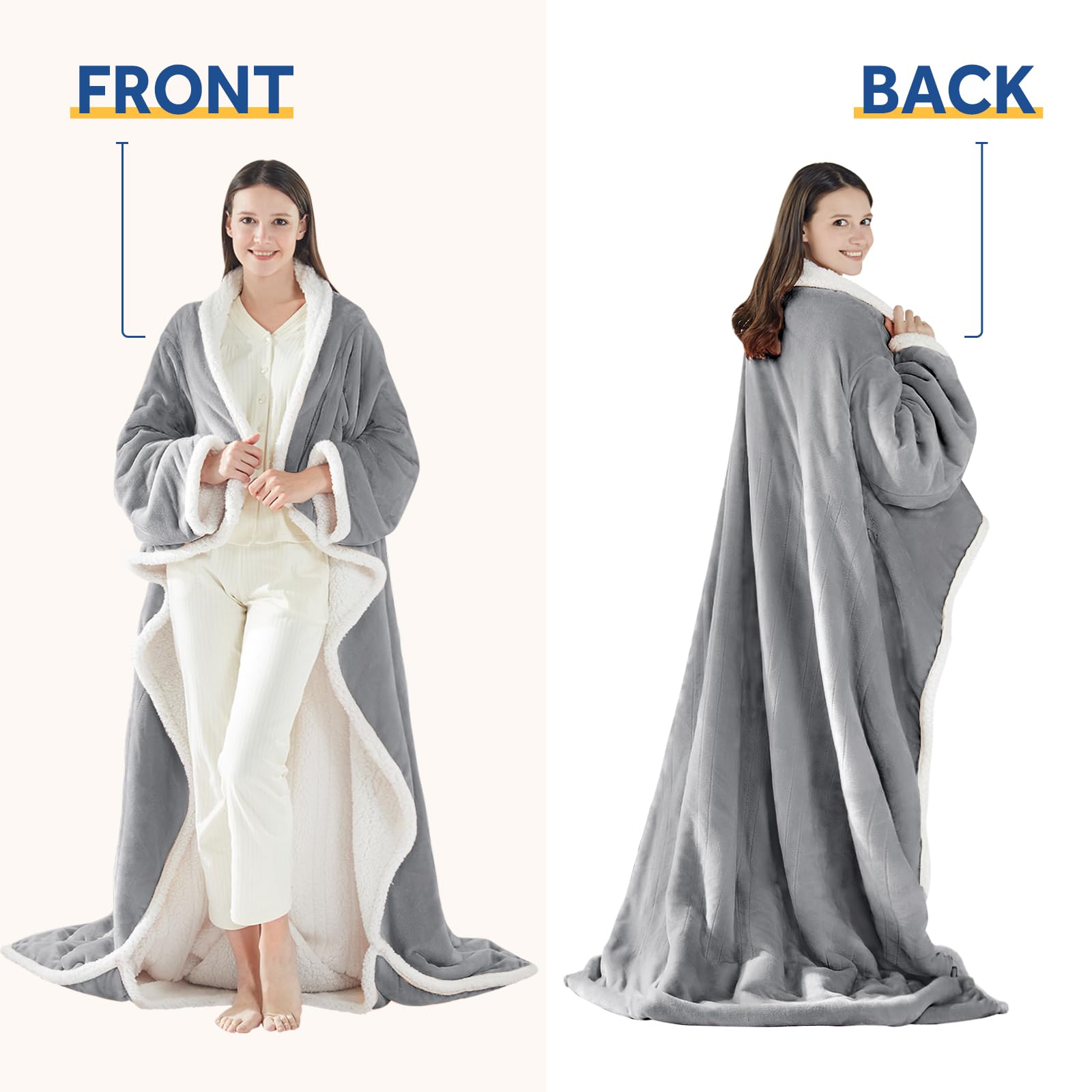 Sealy couverture pliée pour rangement compact et transport facile