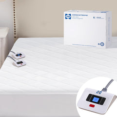 Sealy surmatelas chauffant face avant montrant maintien et confort