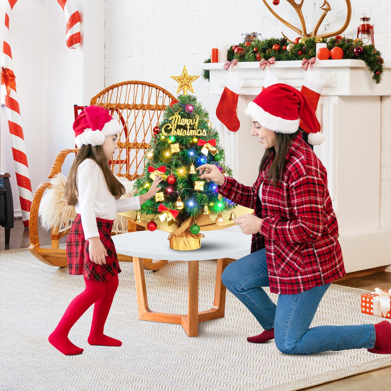 SeasonBliss sommet étoile brillant ajoutant une finition élégante