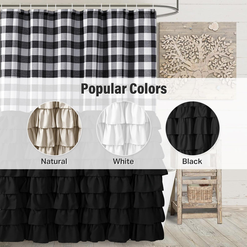 Seasonwood zoom motif buffalo noir et blanc offrant contraste classique et durable
