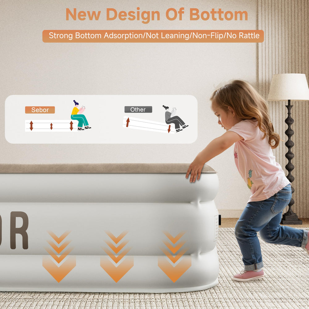 Sebor comparaison taille Queen pour dimensions et échelle