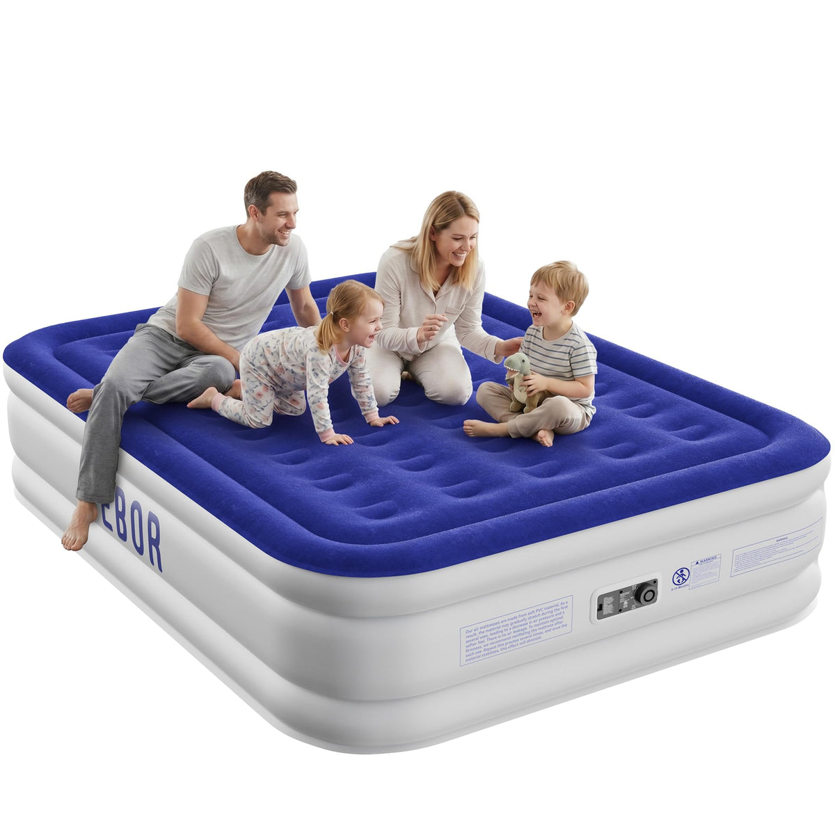 Sebor matelas face avant emballé prêt à installer, gain de temps