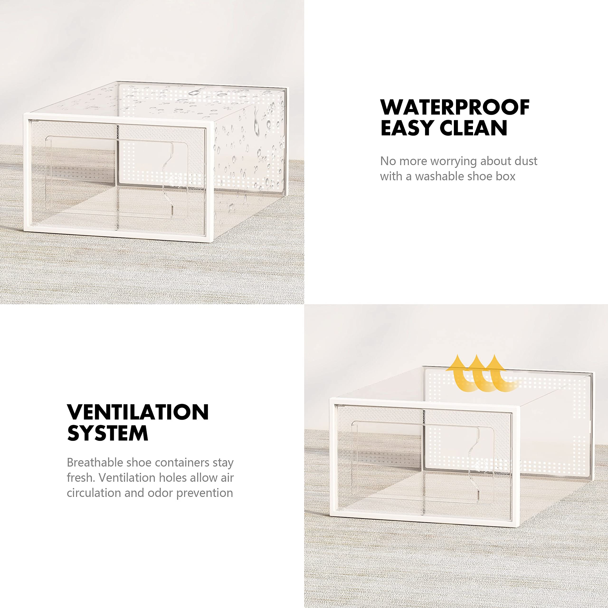 SEE SPRING empilage stable montrant gain d'espace vertical
