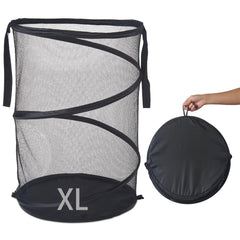 Seiritex panier à linge face avant montrant la capacité et le design pratique
