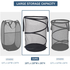 Seiritex panier plié à plat pour rangement compact et économie d'espace