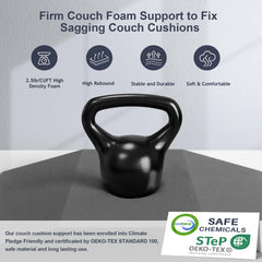 Sellmazon panneau glissé sous un coussin pour redonner du soutien