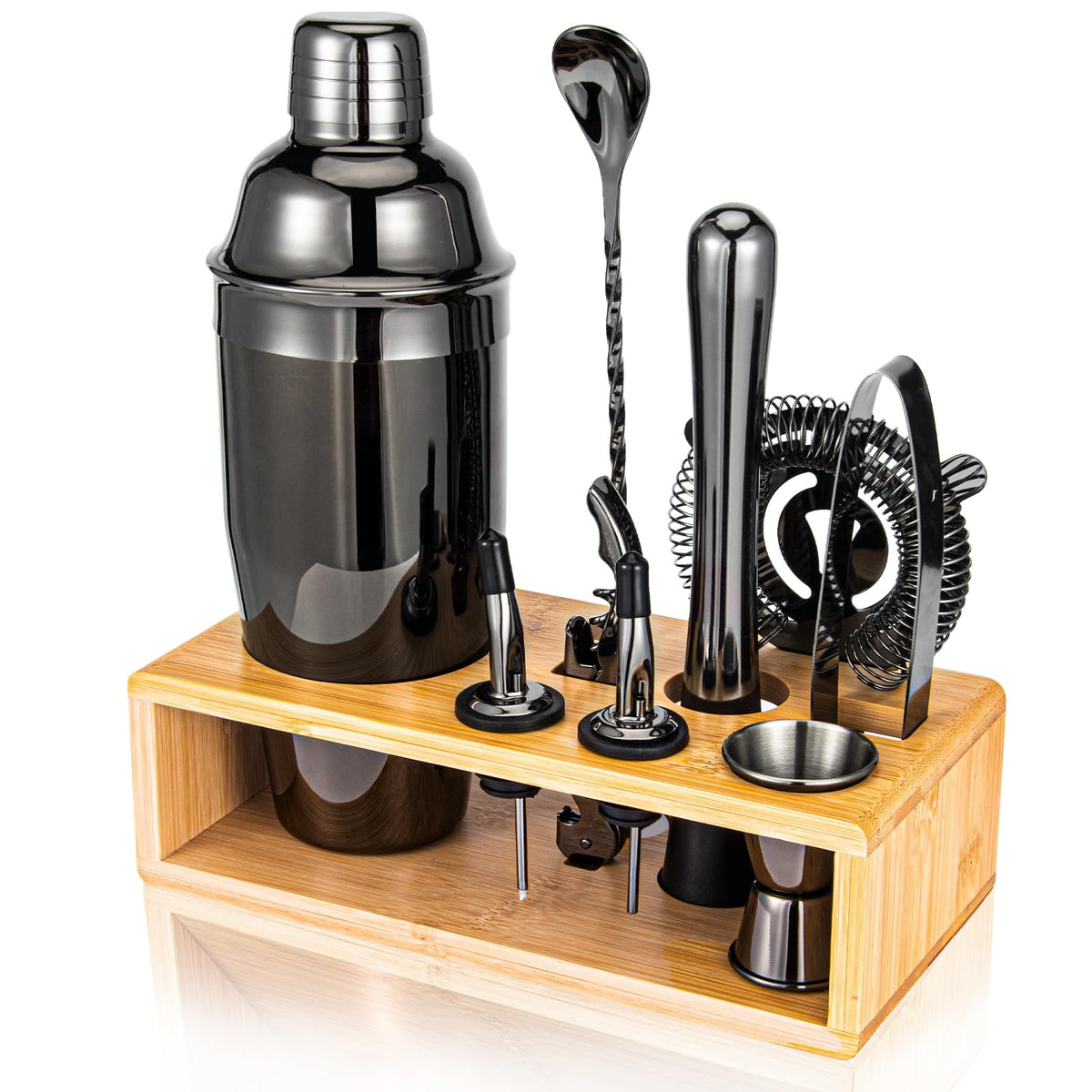 Semderm shaker face emballage montrant design noir et praticité
