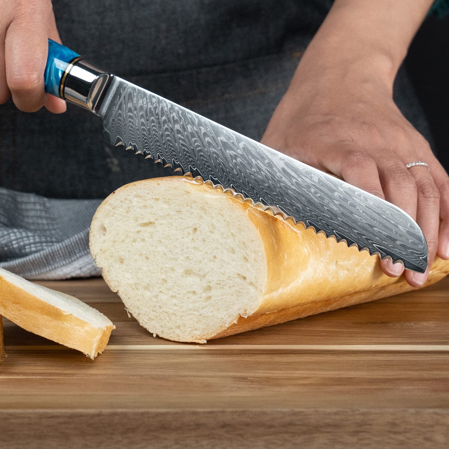Senken Knives coffret sur plan de travail style lifestyle moderne