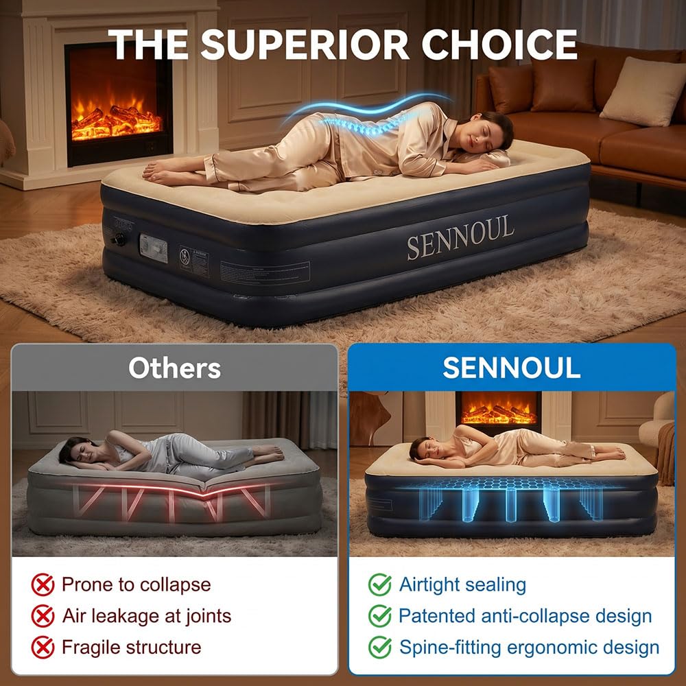 SENNOUL tissu floqué doux et résistant pour confort peau sensible