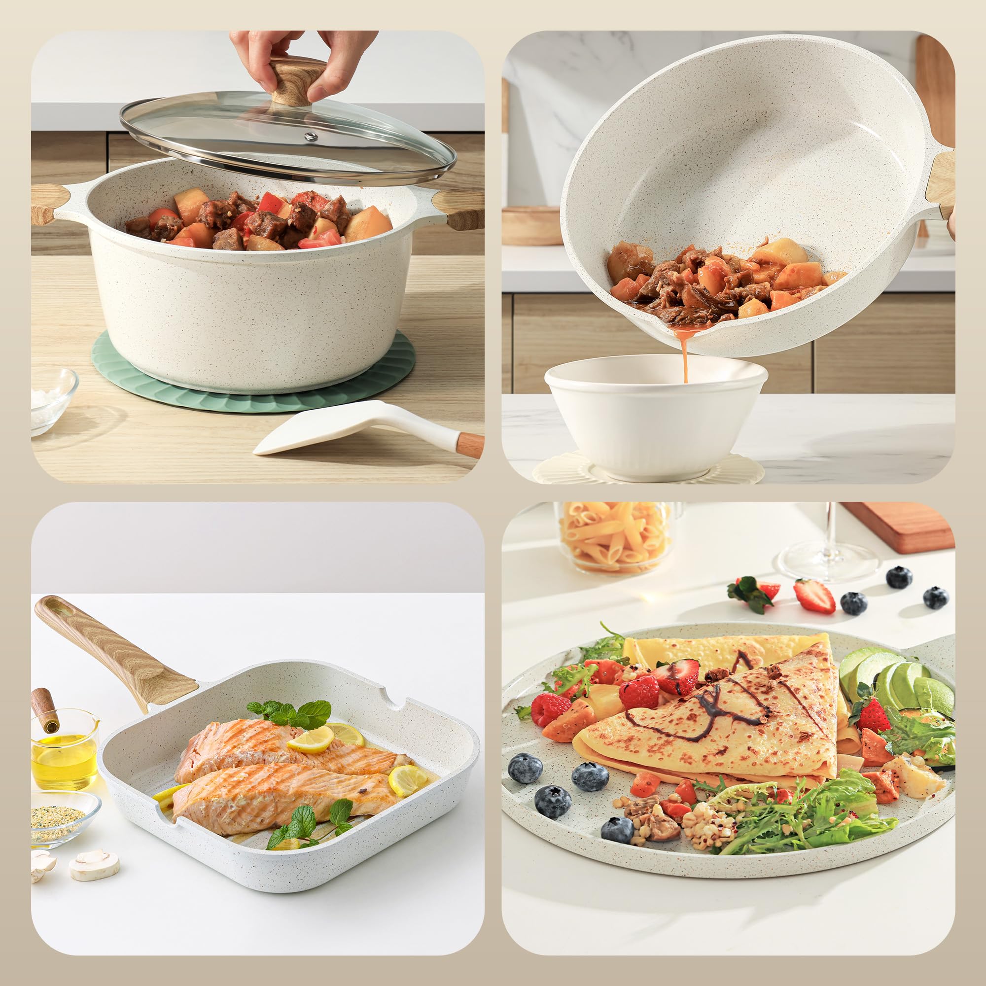SENSARTE mise en scène cuisine présentant design élégant et usage familial