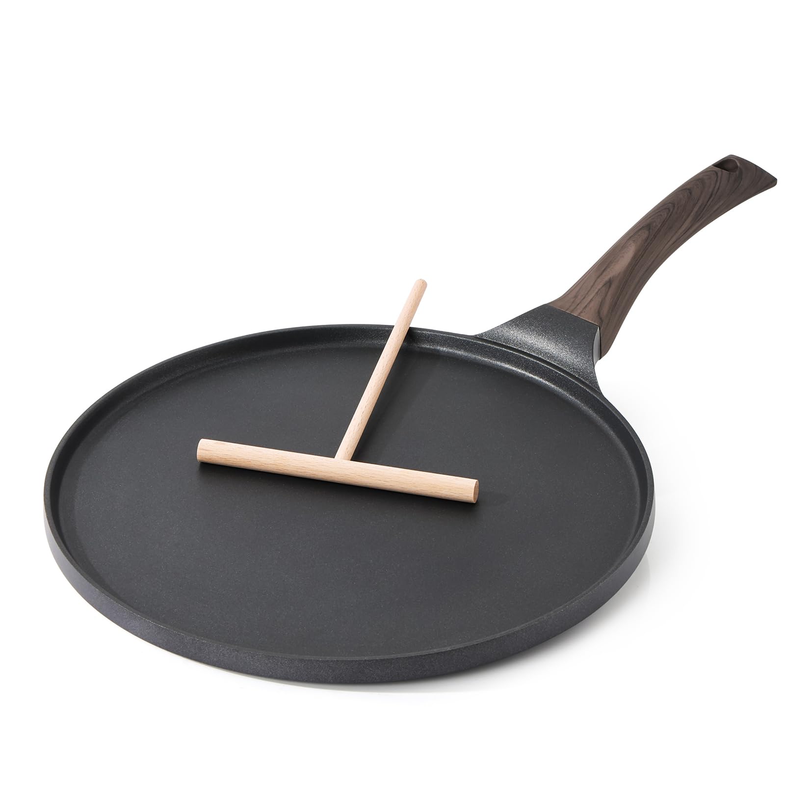 SENSARTE poêle crêpe face avant montrant diamètre et finition pratique