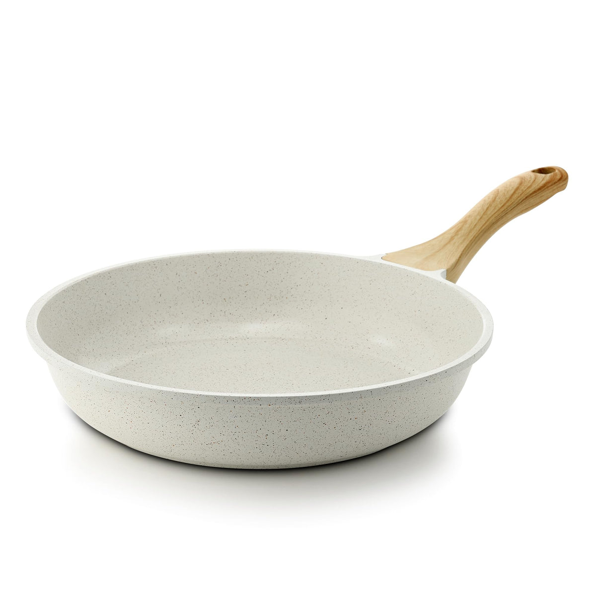 SENSARTE poêle face blanche présentant finition saine